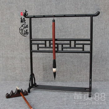 紅木毛筆架 文房雅器中的明韻風(fēng)骨